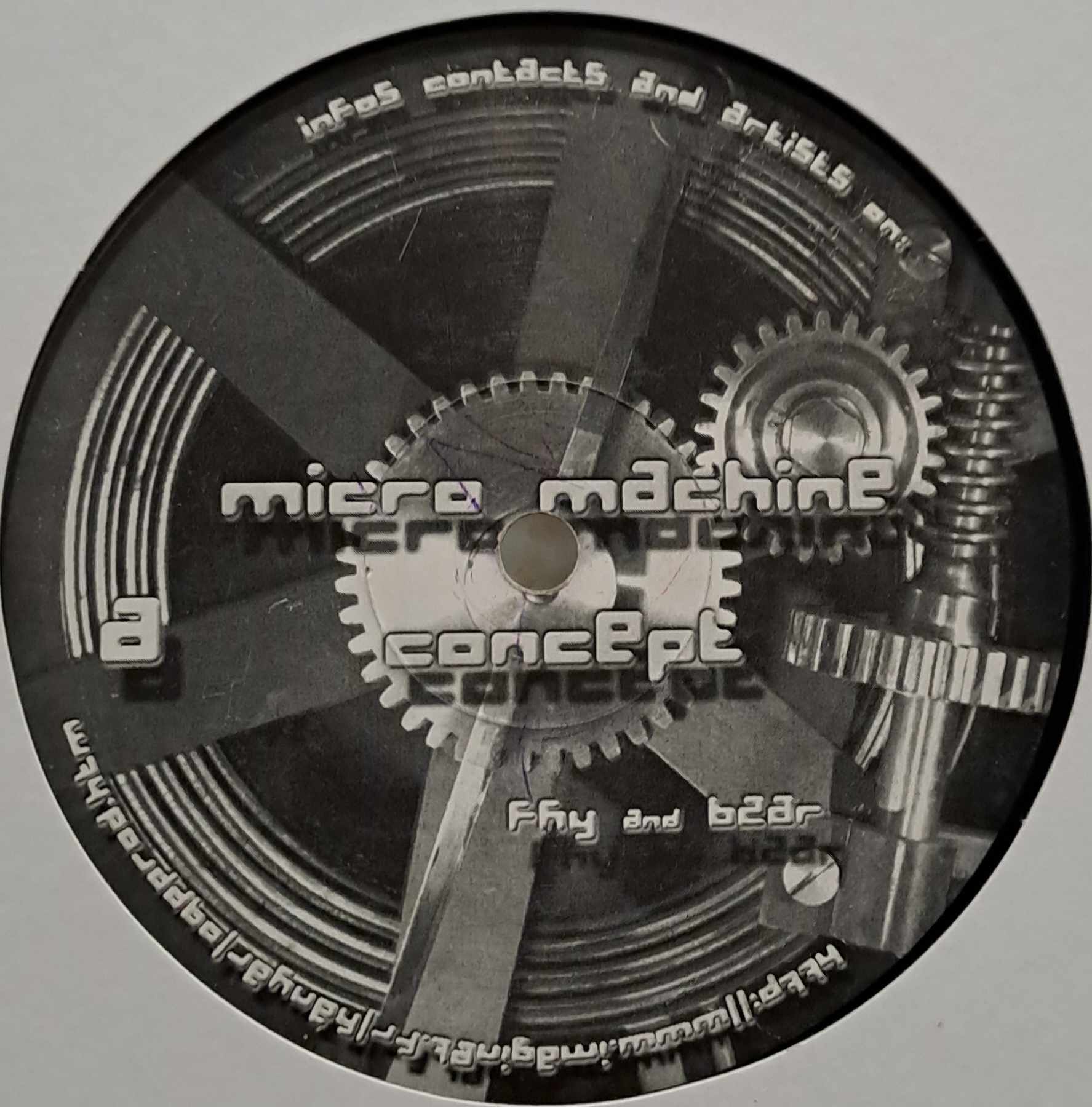 Micromachine 01 - vinyle freetekno